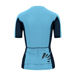 KARPOS Cycling short sleeve jersey - PRALONGIA EVO - light blue