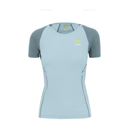 KARPOS Cycling short sleeve t-shirt - LAVAREDO EVO W - blue/grey