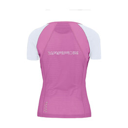 KARPOS Cycling short sleeve t-shirt - LAVAREDO EVO W - pink/white