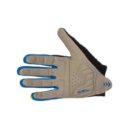 KARPOS Cycling long-finger gloves - FEDERIA - blue/green/yellow