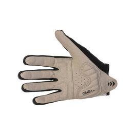 KARPOS Cycling long-finger gloves - FEDERIA - white/black
