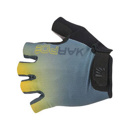 KARPOS Cycling fingerless gloves - FEDERIA - yellow/blue