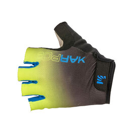 KARPOS Cycling fingerless gloves - FEDERIA - yellow/black