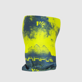 KARPOS Cycling neckwarmer - TRECIME - yellow/blue