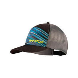 KARPOS Cycling hat - SPASSO - grey/black/blue/yellow