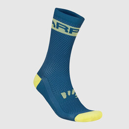KARPOS Cyclingclassic socks - LOGO - blue/yellow