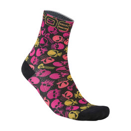 KARPOS Cyclingclassic socks - GREEN FIRE - multicolour/black