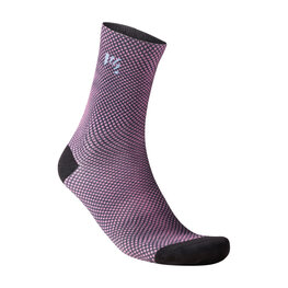 KARPOS Cyclingclassic socks - LOGO PRINT W - purple