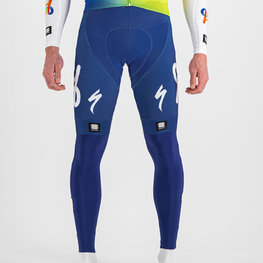 SPORTFUL Cycling leg warmers - TOTAL ENERGIES - blue