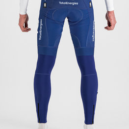 SPORTFUL Cycling leg warmers - TOTAL ENERGIES - blue