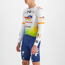 SPORTFUL Cycling hand warmers - TOTAL ENERGIES - white