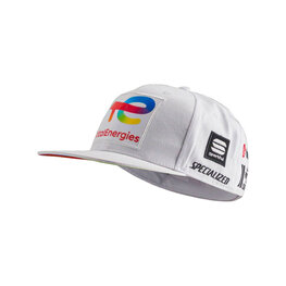 SPORTFUL Cycling hat - TOTALENERGIES SNAPBACK - white