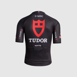 SPORTFUL Cycling short sleeve jersey - TUDOR - black
