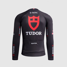 SPORTFUL Cycling summer long sleeve jersey - TUDOR SUPERNOVA - black