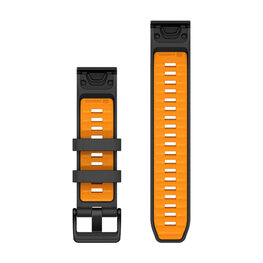 GARMIN band - QUICKFIT 22 - black/orange
