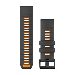 GARMIN band - QUICKFIT 26 - black/orange