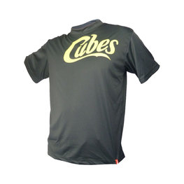 HAVEN Cycling short sleeve jersey - CUBES - black/green/blue