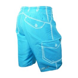 HAVEN Cycling shorts without bib - COMPETITOR - blue/white