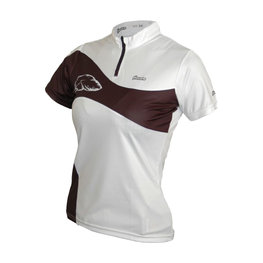 HAVEN Cycling short sleeve jersey - COMTESS - white/black
