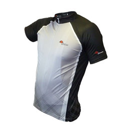 HAVEN Cycling short sleeve jersey - INFINITY - black/grey