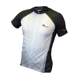 HAVEN Cycling short sleeve jersey - INFINITY  - black/white