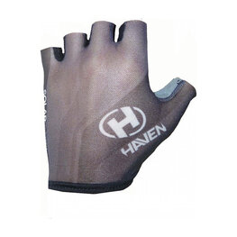 HAVEN Cycling fingerless gloves - SOLAR SHORT - black
