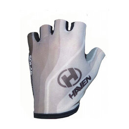 HAVEN Cycling fingerless gloves - SOLAR SHORT - white