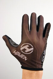 HAVEN Cycling long-finger gloves - SOLAR LONG - black