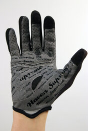 HAVEN Cycling long-finger gloves - SOLAR LONG - black