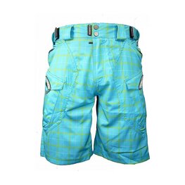 HAVEN Cycling shorts without bib - CUBES II - blue