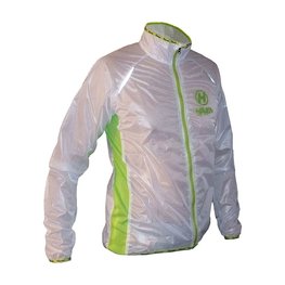 HAVEN Cycling windproof jacket - ULTRALIGHT - white/green