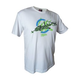 HAVEN Cycling short sleeve jersey - NAVAHO SHORT - white/black