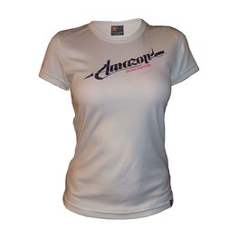 HAVEN Cycling short sleeve jersey - AMAZON SHORT - white/purple