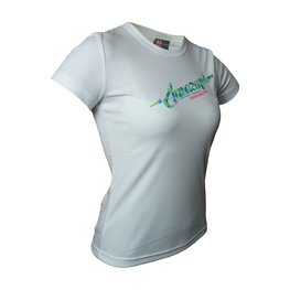 HAVEN Cycling short sleeve jersey - AMAZON SHORT - white/green