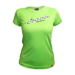 HAVEN Cycling short sleeve jersey - AMAZON SHORT - green/white