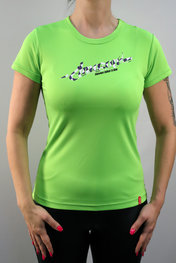 HAVEN Cycling short sleeve jersey - AMAZON SHORT - green/white