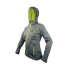 HAVEN Cycling thermal jacket - THERMOTEC WOMEN - grey/green