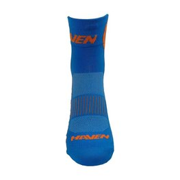HAVEN Cyclingclassic socks - LITE SILVER NEO 2PAK - blue/orange