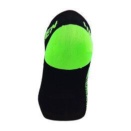 HAVEN Cycling ankle socks - SNAKE SILVER NEO 2PAK - black/green