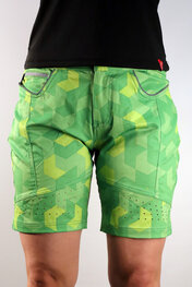 HAVEN Cycling shorts without bib - PEARL NEO - green