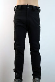 HAVEN Cycling long trousers withot bib - RAINBRAIN LONG - black/grey