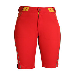 HAVEN Cycling shorts without bib - SINGLETRAIL WMS - red