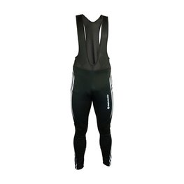 HAVEN Cycling long bib trousers - ISOLEERA - black/white