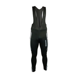 HAVEN Cycling long bib trousers - ISOLEERA - black/white