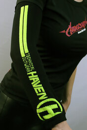 HAVEN Cycling hand warmers - SOFTIES - black/yellow