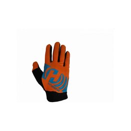 HAVEN Cycling long-finger gloves - HAVEN PURE - blue/orange