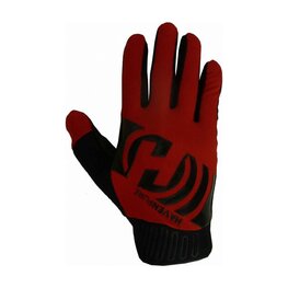 HAVEN Cycling long-finger gloves - HAVEN PURE - red/black