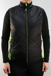 HAVEN Cycling gilet - THERMAL - black/yellow