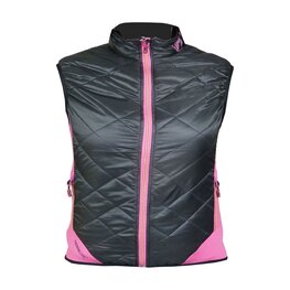 HAVEN Cycling gilet - THERMAL - black/pink