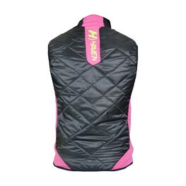 HAVEN Cycling gilet - THERMAL - black/pink